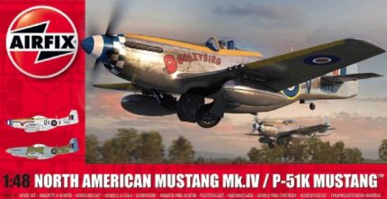 AIRFIX A05137 NORTH AMERICAN MK.IV / P-51K MUSTANG