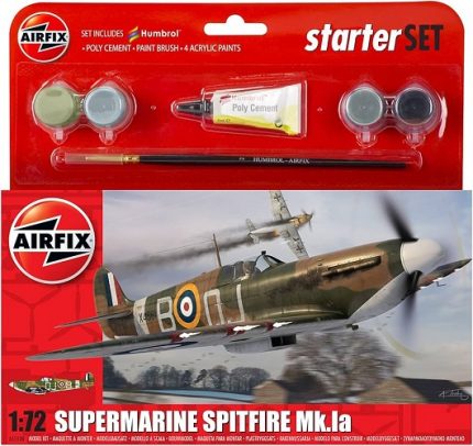 AIRFIX STARTER SET A55100 SUPERMARINE SPITFIRE MK.IA