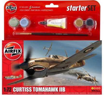 AIRFIX STARTER SET A55101 CURTISS TOMAHAWK IIB