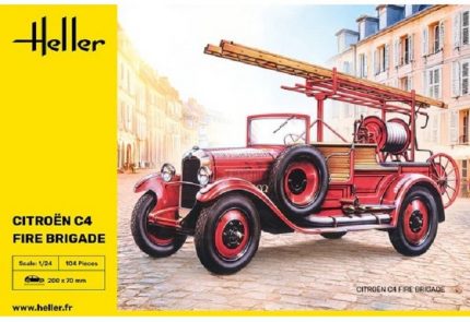 HELLER 80733 CITROEN C4 FIRE BRIGADE
