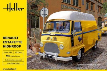 HELLER 80740 RENAULT ESTAFETTE HIGHROOF
