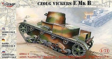 MIRAGE HOBBY 726004 CZOLG VICKERS E MK B