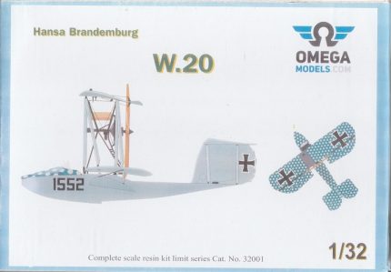 OMEGA MODELS 32001 HANSA BRANDENBURG W.20