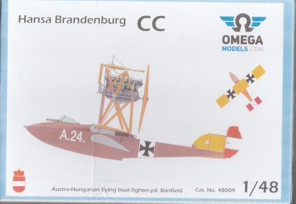 OMEGA MODELS 48009 HANSA BRANDENBURG CC