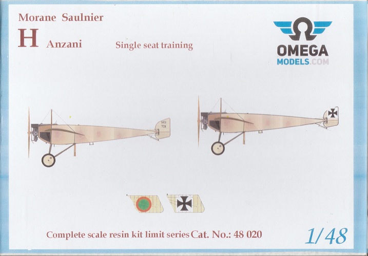 OMEGA MODELS 48020 MORANE SAULNIER H ANZANI SINGLE SEAT TRAINING