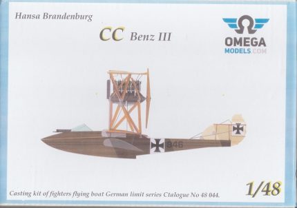 OMEGA MODELS 48044 HANSA BRANDENBURG CC BENZ III