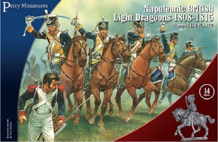 PERRY MINIATURES PEM-BH90 NAPOLEONIC BRITISH LIGHT DRAGOONS 1808-1815