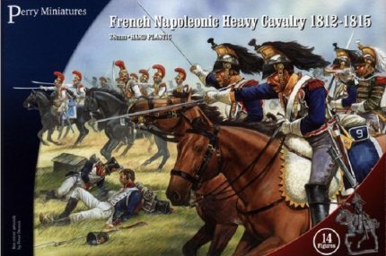 PERRY MINIATURES PEM-FN120 FRENCH NAPOLEONIC HEAVY CAVALRY 1812-1815