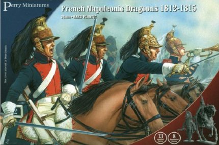 PERRY MINIATURES PEM-FN130 FRENCH NAPOLEONIC DRAGOONS 1812-1815