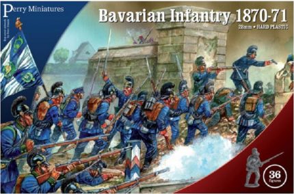 PERRY MINIATURES PEM-PRU25 BAVARIAN INFANTRY 1870-71