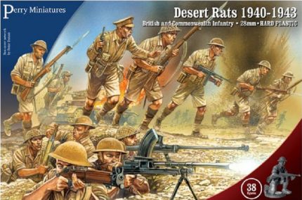 PERRY MINIATURES PEM-WW1 DESERT RATS 1940-1943