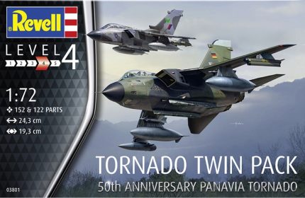 REVELL 03801 TORNADO TWIN PACK 50TH ANNIVERSARY PANAVIA TORNADO