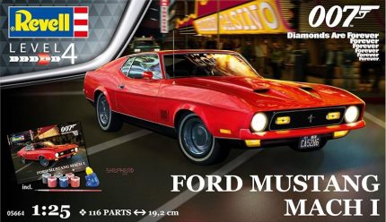 REVELL 05664 007 DIAMONDS ARE FOREVER FORD MUSTANG MACH I