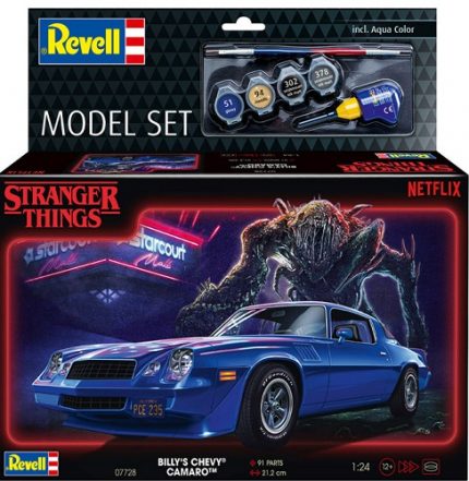 REVELL 67728 STRANGER THINGS BILLY'S CHEVY CAMARO