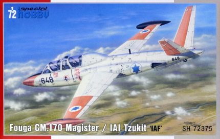 SPECIAL HOBBY SH72375 FOUGA CM-17O MAGISTER / IAI TZUKIT IAF
