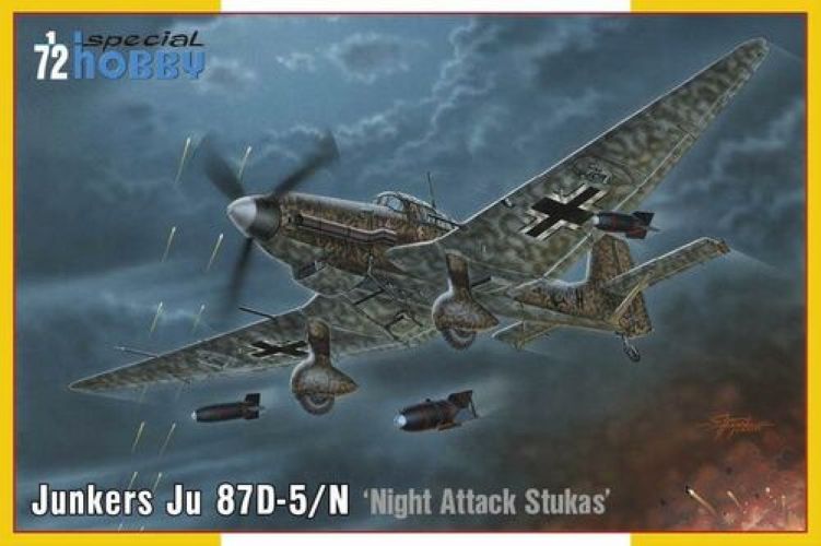 SPECIAL HOBBY SH72458 JUNKERS JU-87D-5/N NIGHT ATTACK STUKAS