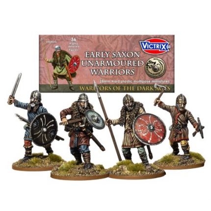 VICTRIX  VXDA016 EARLY SAXON UNARMOURED WARRIORS