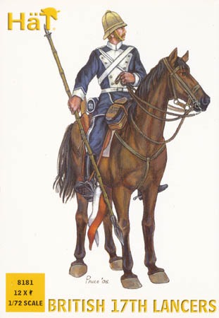 HAT 8181 ZULU WAR BRITISH 17TH LANCERS