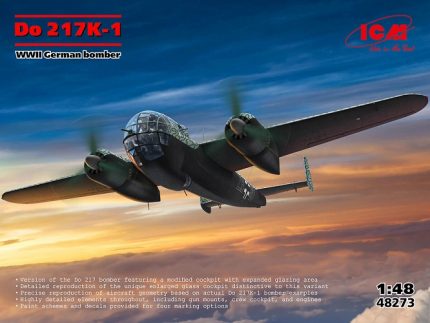 ICM 48273 DO 217K-1 WWII GERMAN BOMBER