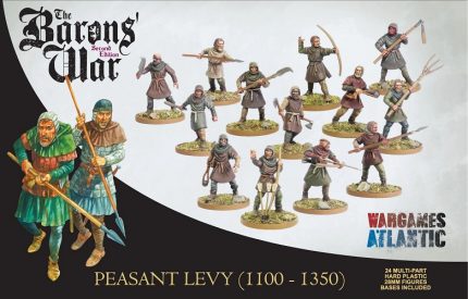 WARGAMES ATLANTIC WAAAC003 THE BARONS WAR PEASANT LEVY 1100-1350