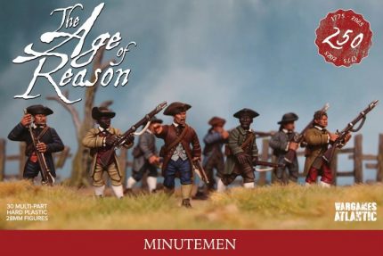 WARGAMES ATLANTIC WAAAR001 THE AGE OF REASON MINUTEMEN