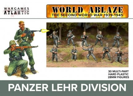 WARGAMES ATLANTIC WAAWA002 WORLD ABLAZE PANZER LEHR DIVISION