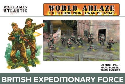 WARGAMES ATLANTIC WAAWA007 WORLD ABLAZE BRITISH EXPEDITIONARY FORCE