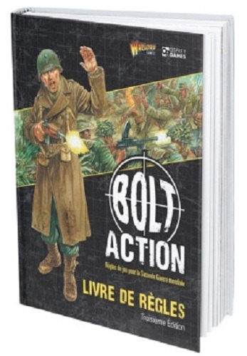 WARLORD GAMES 401020003 BOLT ACTION LIVRE DE REGLES TROISIEME EDITION