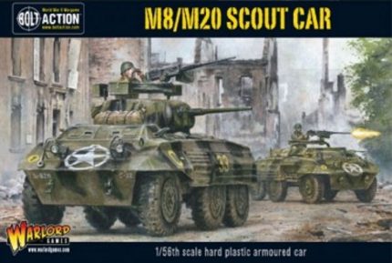 WARLORD GAMES 402013005 BOLT ACTION M8/M20 SCOUT CAR