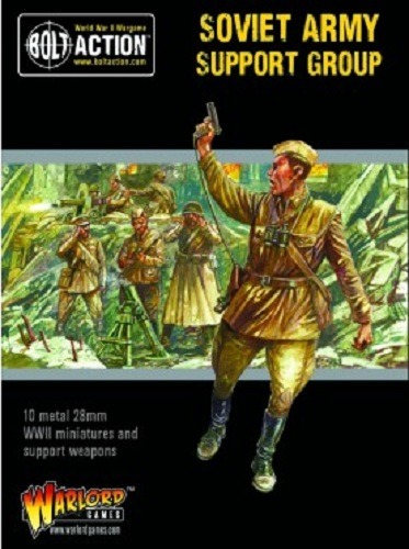 WARLORD GAMES 402214004 BOLT ACTION SOVIET ARMY SUPPORT GROUP