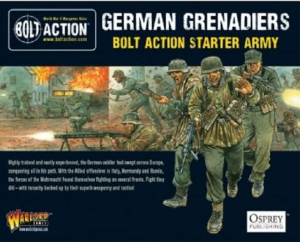 WARLORD GAMES 402610002 BOLT ACTION GERMAN GRENADIERS STARTER ARMY