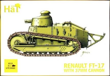 HAT 8113 RENAULT FT-17 WITH 37 MM CANNON