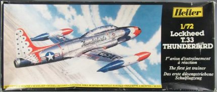 HELLER 301 LOCKHEED T.33 THUNDERBIRD