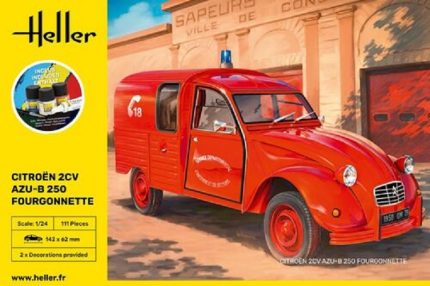 HELLER 58701 CITROEN 2CV AZU-B 250 FOURGONNETTE