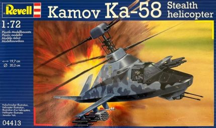 REVELL 04413 KAMOV KA-58 STEALTH HELICOPTER