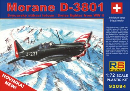 RS MODELS 92094 MORANE D 3801