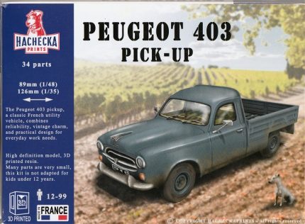 HACHECKA PEUGEOT 403 PICK-UP