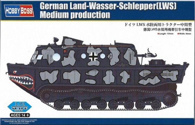 HOBBY BOSS 82919 GERMAN LAND-WASSER-SCHLEPPER LWS MEDIUM PRODUCTION