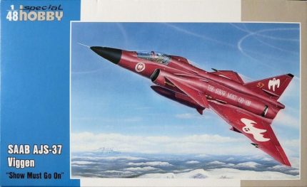 SPECIAL HOBBY SH48188 SAAB AJS-37 VIGGEN SHOW MUST GO ON