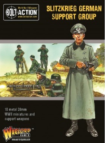 WARLORD GAMES 402212007 BOLT ACTION BLITZKRIEG GERMAN SUPPORT
