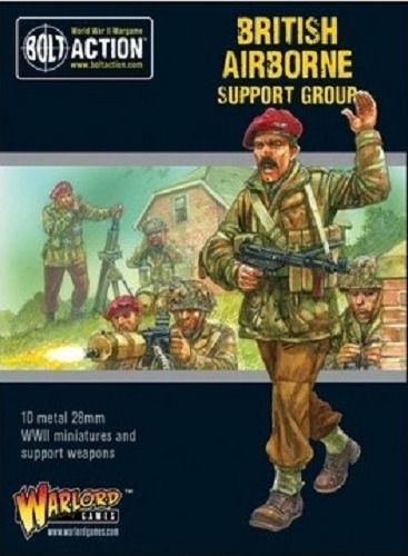 WARLORD GAMES 402212108 BOLT ACTION BRITISH AIRBONNE SUPPORT GROUP