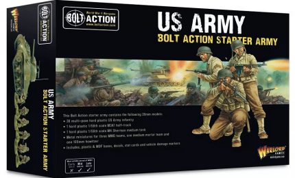 WARLORD GAMES 409913016 BOLT ACTION US ARMY STARTER ARMY