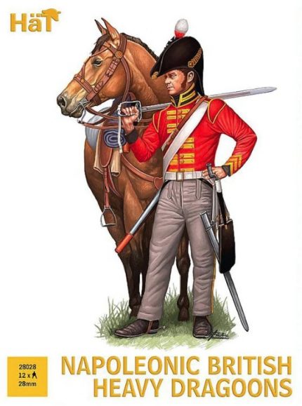 HAT 8308 NAPOLEONIC BRITISH HEAVY DRAGOONS