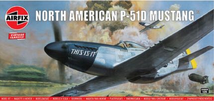 AIRFIX A14001V NORTH AMERICAN P-51D MUSTANG
