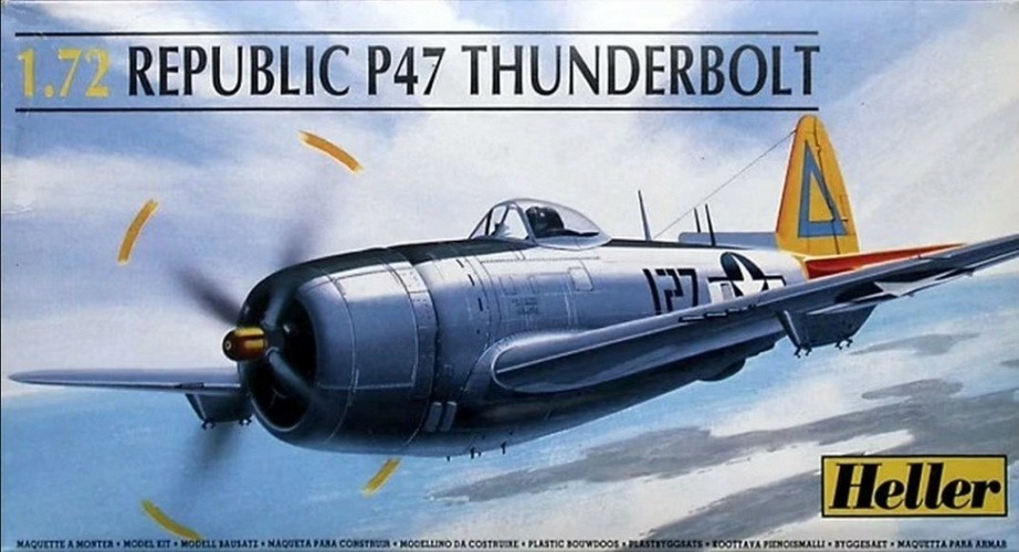 HELLER 80267 REPUBLIC P47 THUNDERBOLT