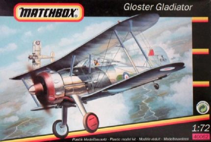 MATCHBOX 40062 GLOSTER GLADIATOR