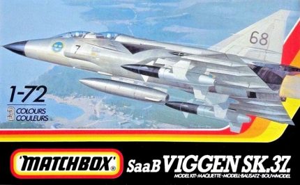 MATCHBOX PK-131 SAAB VIGGEN SK.37.
