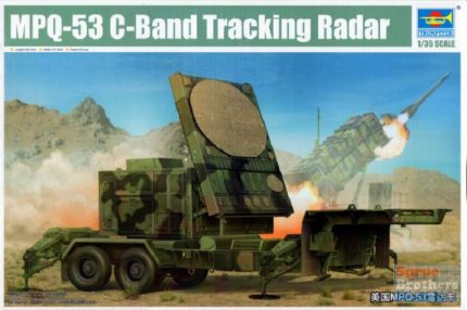 TRUMPETER 01023 MPQ-53 C-BAND TRACKING RADAR
