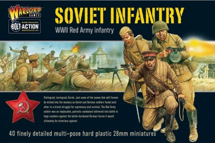 WARLORD GAMES 402014003 BOLT ACTION SOVIET INFANTRY