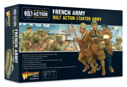 WARLORD GAMES 402015503 BOLT ACTION VIVE LA FRANCE FRENCH STARTER ARMY